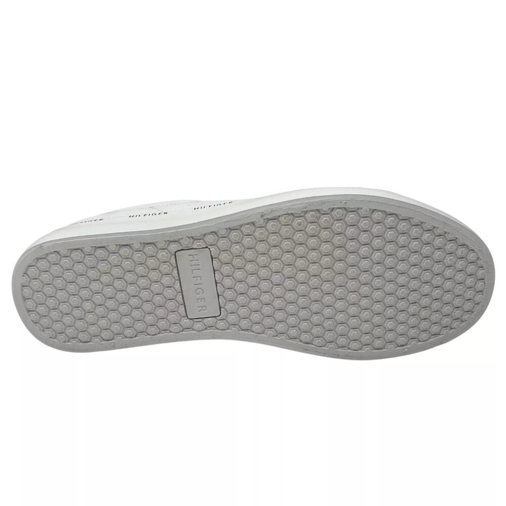 Tommy Hilfiger Women's Henissly Sneaker‎ Size 8.5 White Lace up Casual & Stylish - Picture 12 of 13